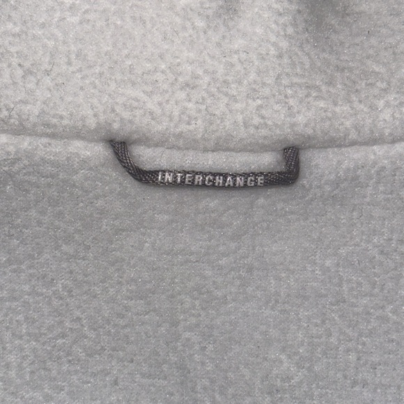 Whiteout White Columbia fleece full zip up lit interchange Jacket sz Large - Picture 8 of 11